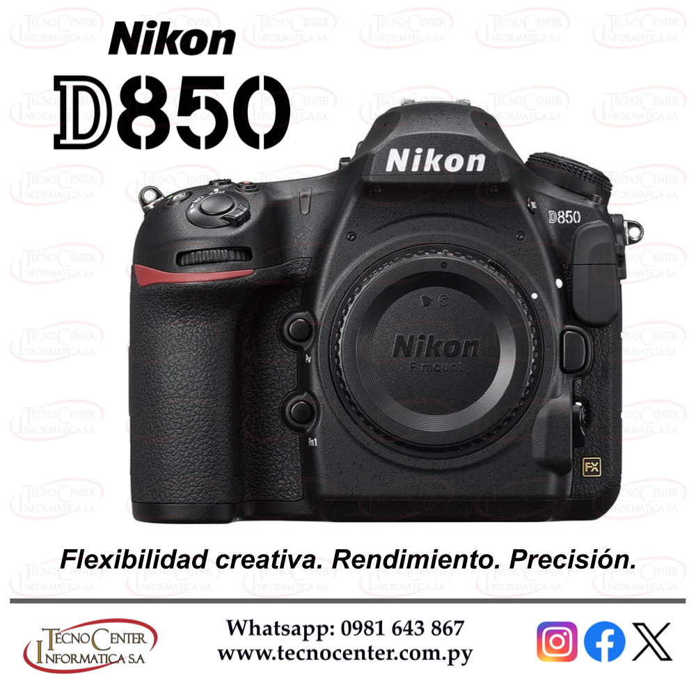 Cámara Nikon D850 Cuerpo