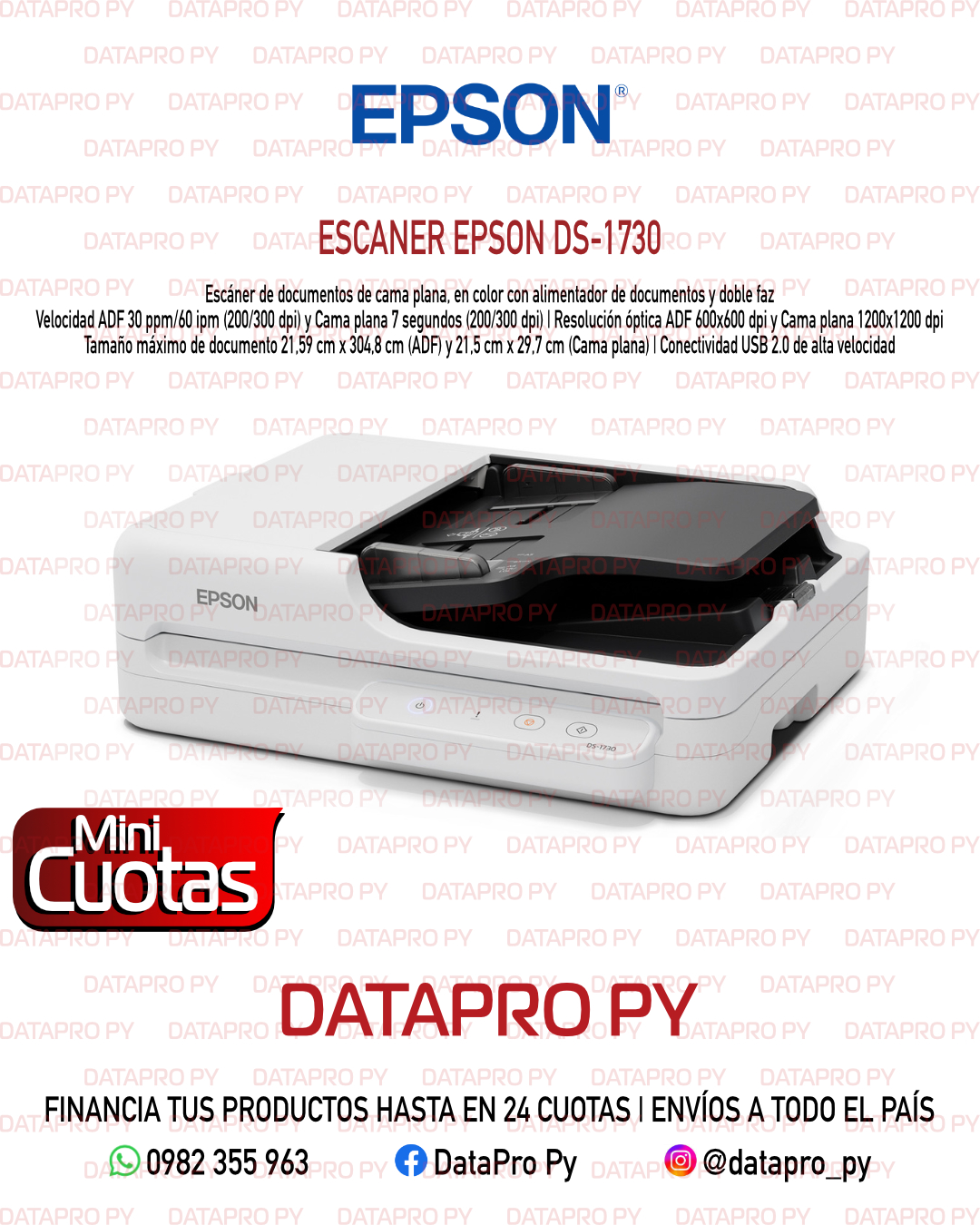 Escáner Epson DS-1730