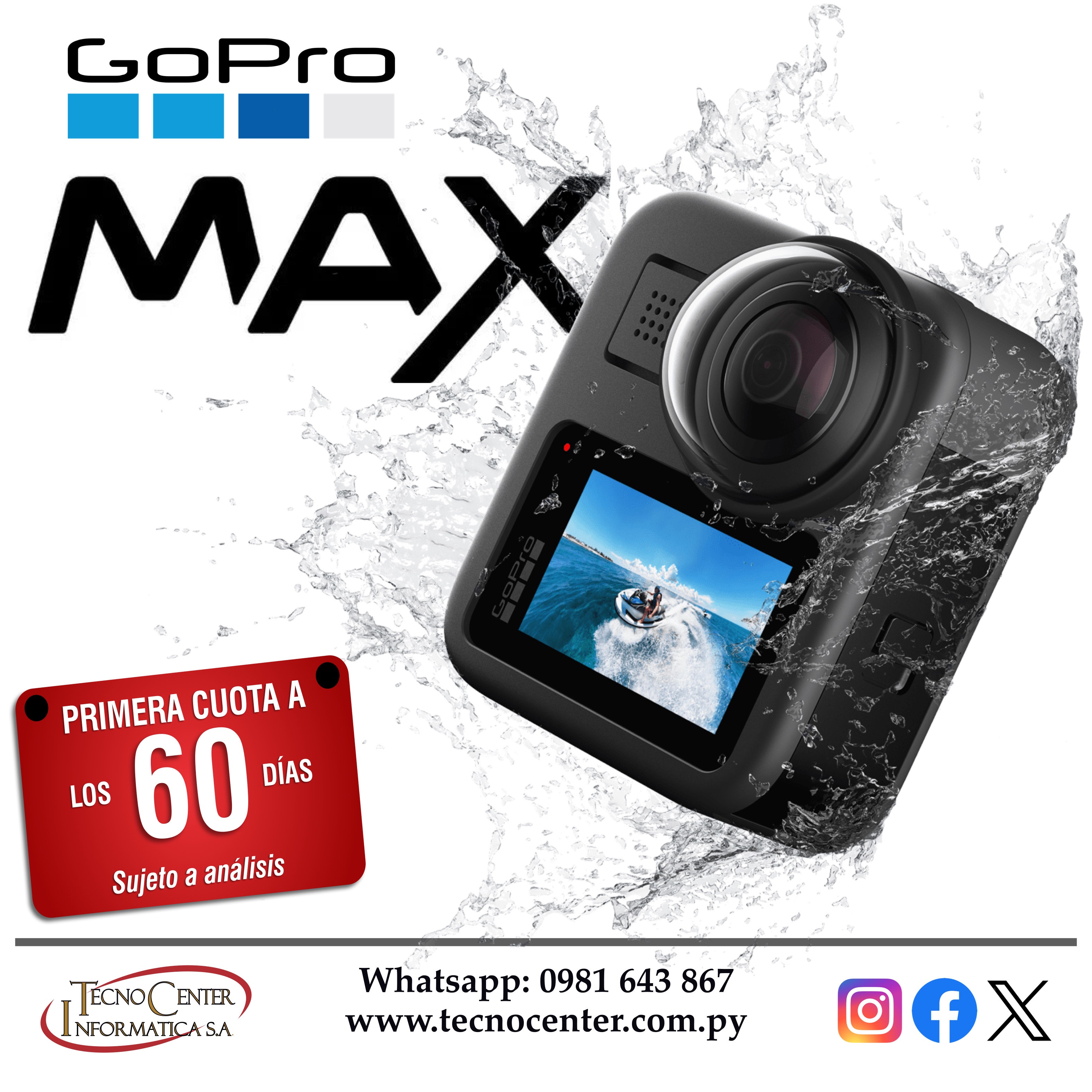 VIDEO CAMARA DIGITAL GOPRO MAX 360 CAMARA DE ACCION