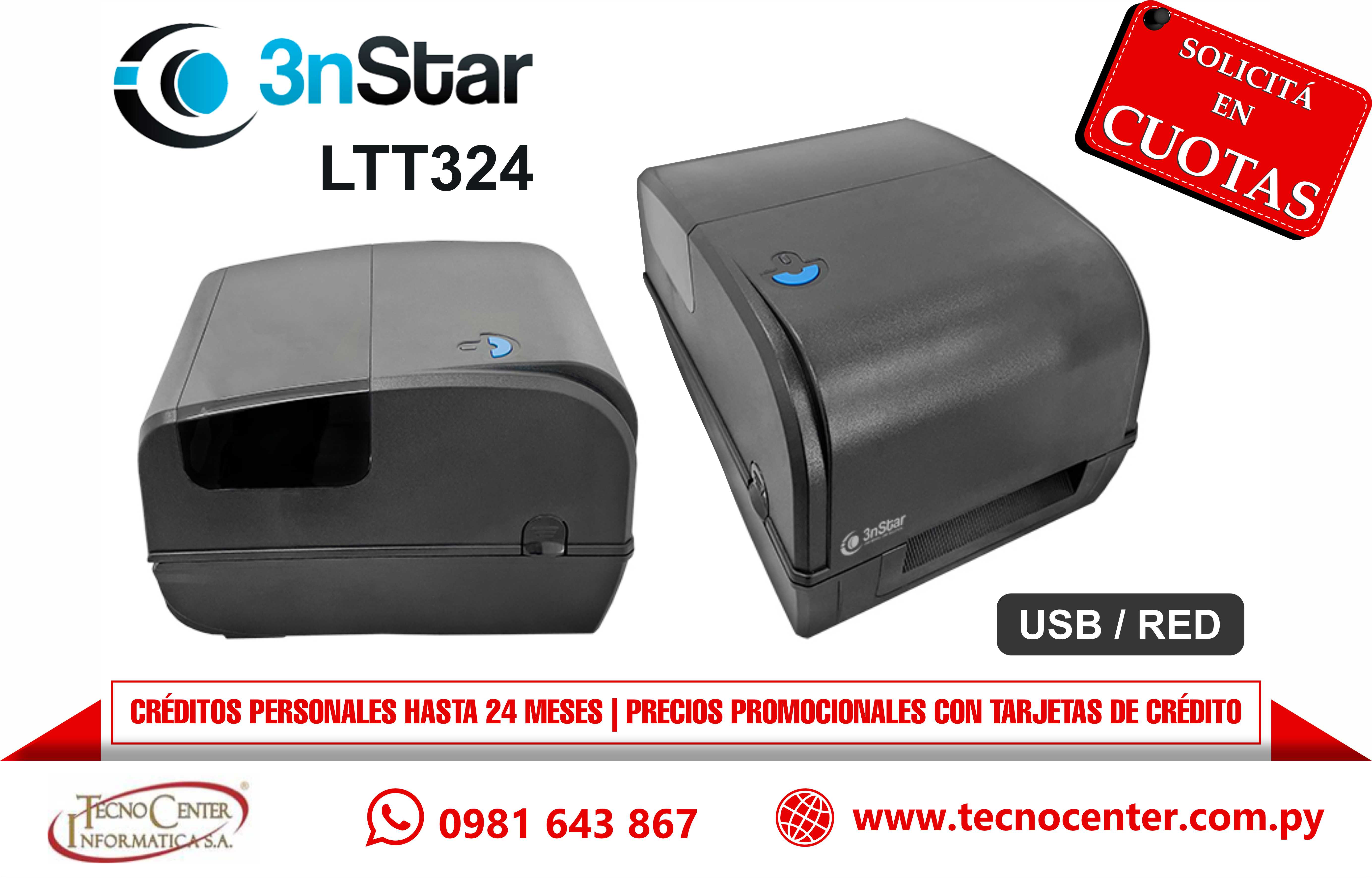 Impresora de Transferencia Térmica 3nStar LTT324