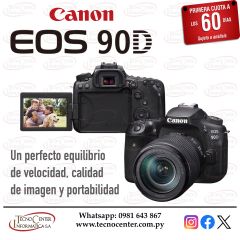 Cámara Canon EOS 90D Kit 18-135mm