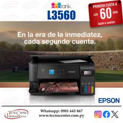 Impresora Multifuncional Epson EcoTank L3560 Wi-Fi