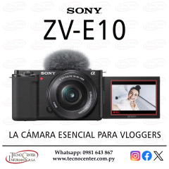 Cámara Sony ZV-E10 Kit 16-50mm